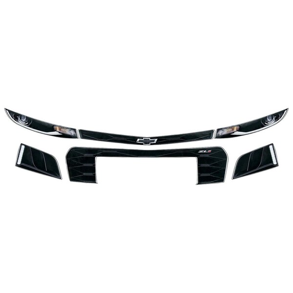 Allstar Performance Camaro Stanless Steel Decal Kit for 2019 Short Chevrolet Track ALL23044 - main